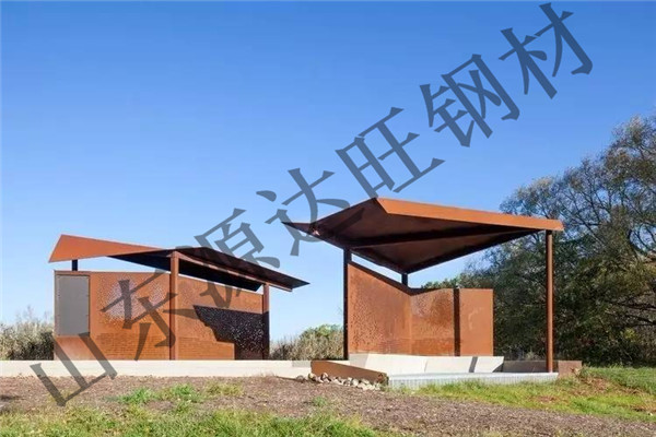 耐候钢景观墙加工困难中特别注意的事项